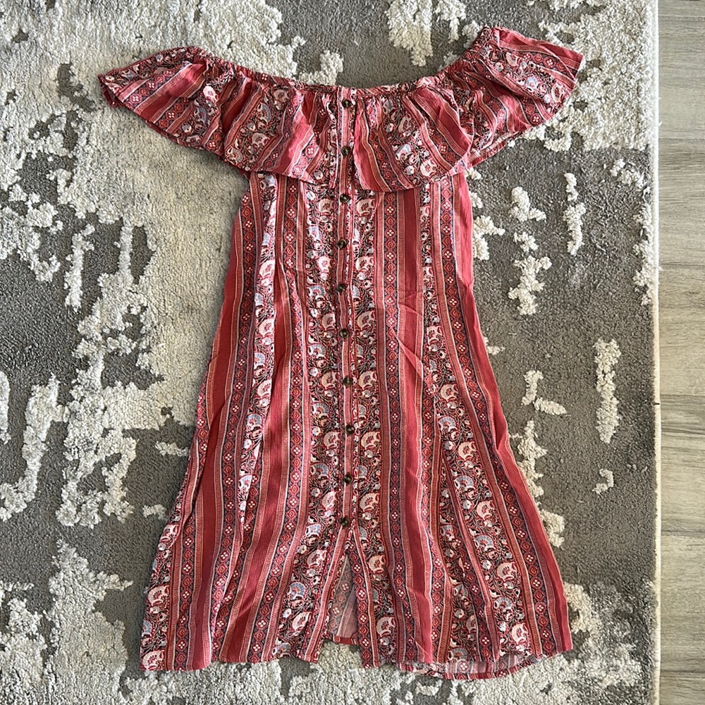American eagle off the should dress